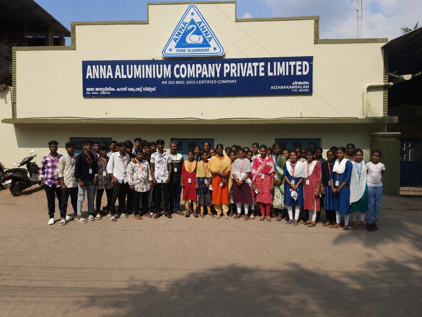 Anna Aluminium Visit