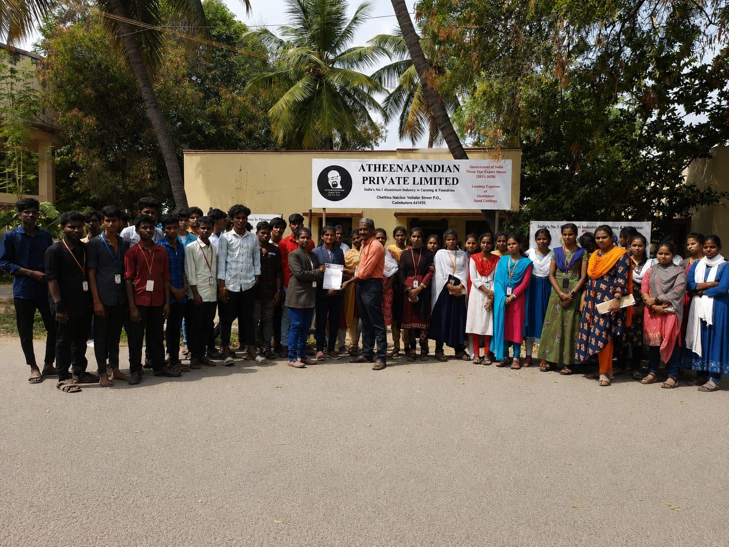 Atheena Pandian Visit
